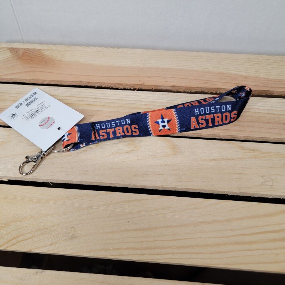 Houston Astros 1" Key Strap w/ Clip by WinCraft Inc. - NWT